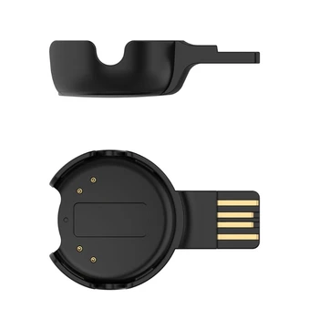 Черен Мини Размер Смарт Часовник USB Зарядно Устройство за POLAR OH1 Истинност Sense Часовници Кабел за зареждане H8WD