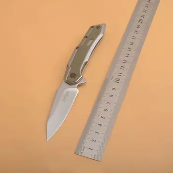 Kershaw 1369 Сгъваем Джобен Нож на Улицата 8CR17 Острието алуминиева Дръжка Къмпинг, Лов Тактически Ножове За Оцеляване EDC Кухненски Инструменти