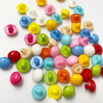 50шт 10 мм Мини-Полукръг Пластмасови Копчета За Шиене /Апликация / Бебешки Теми Много PZ280