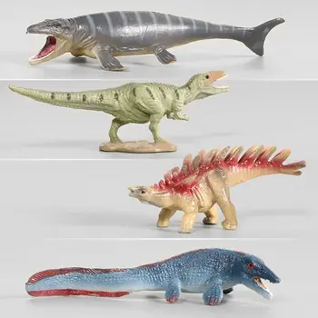 Мини Модели на Динозаври Моделиране на тиранозавър рекс, Диплодок, Moa, Модел Птеродактиля Фигурки, Играчки, PVC Фигурка Забавни Играчки