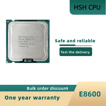 Intel Core 2 Duo E8600 3,3 Ghz Двуядрен процесор на 6 М 65 W 1333 LGA 775