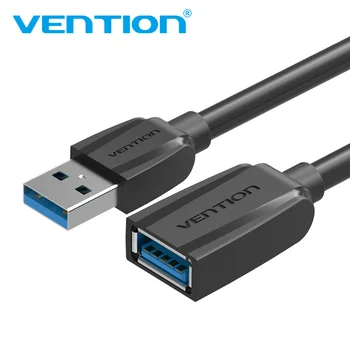 Vention USB 3.0 Кабел за Мъже и Жени USB удължителен кабел Суперскоростной USB 2.0 удължителен кабел Кабел за Предаване на Данни от 0,5 м 1м 1,5 м на 2 м за Компютър PC