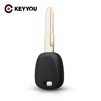 KEYYOU 10X Подмяна на Транспондер Калъф за ключове под формата на миди, За Suzuki Swift (Може да бъде инсталиран чип) Калъф за ключове на автомобила Режисьорски HU133R Острието е Без чип