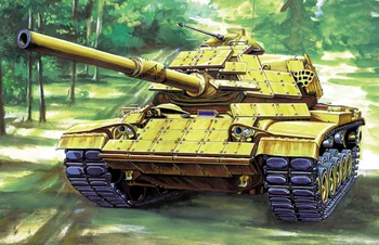 MiniHobby 80105 1/35 US M60A1 на Основния Боен танк МВТ Електрическа Модел Пластмасов Мотор TH07933-SMT6