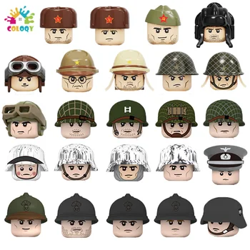 Детски Играчки Военни Фигури на градивните елементи на WW2 САЩ Съветската Немската, Френската Армия от Войници, Оръжия Оръжие вашия мотор Играчки За Момчета, Подаръци