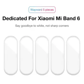 3D screen Protectors За Xiaomi Band 6 Калъф TPU Nano Мека Филм За Mi Band6 Напълно Извита смарт група Мека Защитно фолио За Екрана 10 бр.