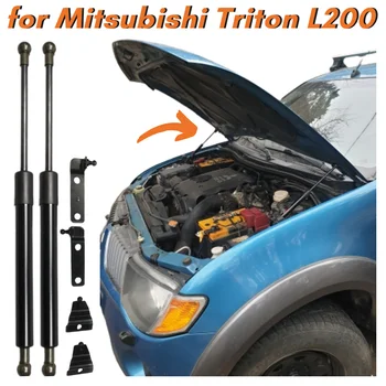 6 Комплекта за Mitsubishi Triton L200 Strada Хънтър 2005-2014 4X4 Предния Капак на Газ Осанка Повдигаща Опора Амортисьор Амортисьор