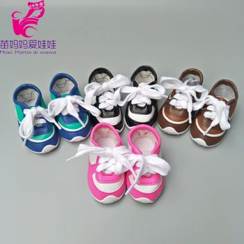 Стоп-моушън обувки за 43 см reborn Baby Dolls Обувки за Bebe стоп-моушън Обувки от 18 Инча Кукла за Момичета Скъпа Обувки дропшиппинг