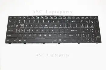 Новата QWERTY-клавиатура САЩ за лаптоп Clevo N550RC N550RC1 N550RN N350DV N350DW N770GU N750WL N751WL N770WL N650DU с цветна ПОДСВЕТКА