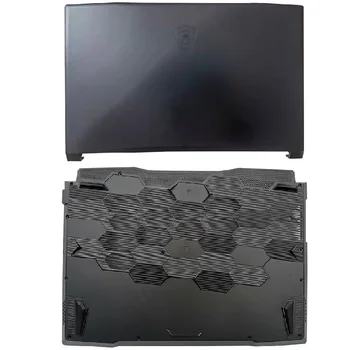 НОВ Оригинален Лаптоп MSI Katana GF76 MS-17L1 LCD Дисплей на Задната част на Кутията/Долен Корпус Компютърен Корпус Черен