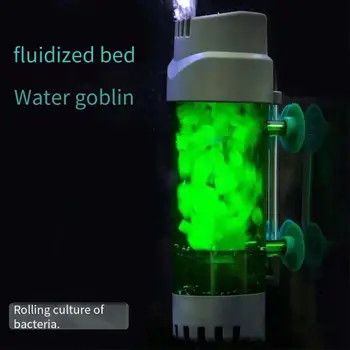 Аквариум с псевдоожиженным слой филтър за подаване на кислород фея вода прокатный филтър биохимичен филтър физически филтър аксесоари за аквариум，