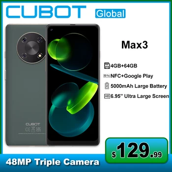 Cubot MAX 3 Смартфон 5000 mah Батерия 6,95 