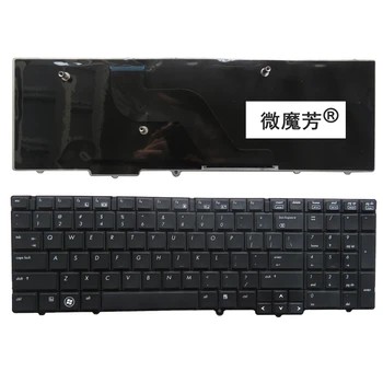 АМЕРИКАНСКАТА Черна Новата английска клавиатура за HP EliteBook 8540 8540 P 8540 W Клавиатура на лаптоп