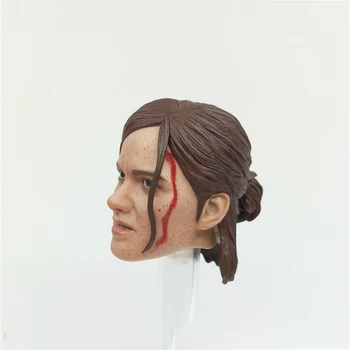 1/6-аз CCTOYS The Last of US Скулптура на главата на Ели, стандартната Версия на бойна кръв За 12-инчов женски кукли