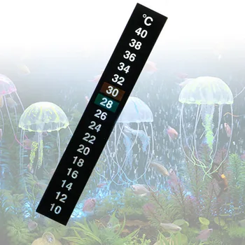 3 бр./лот, Лента за аквариумни риби, Стикер с променящите се цветове, Термометър, Стикер за измерване на температурата, Инструменти
