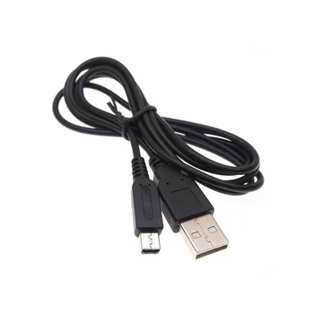 Черно 1,2 М USB Зарядно Устройство, Кабел за Зареждане за Nintendo 3DS DSi NDSI XL