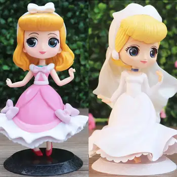 Дисни Принцеса Аниме Фигурки Аврора Играчки PVC Кукли, Фигурки са подбрани Модел Детска Играчка За Подарък