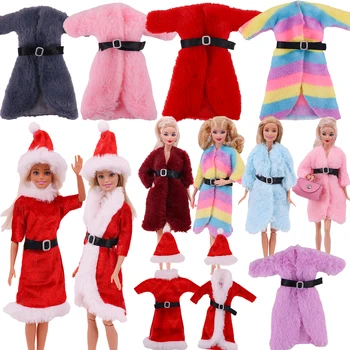 Кукла Барби Коледен Пуловер Дрехи са Подходящи За 11,5 инча Кукла Барби на Коктейл Ежедневни Аксесоари, Детски Коледен Подарък