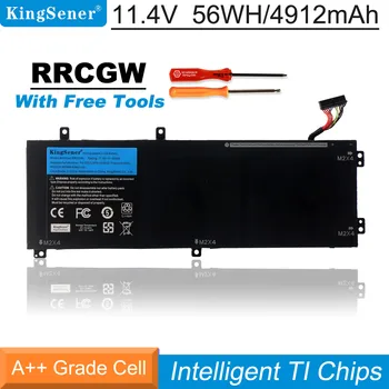 KingSener RRCGW 4GVGH Батерия За Лаптоп Dell XPS 15 9550 Precision 5510 Серия M7R96 62MJV Безплатни Инструменти