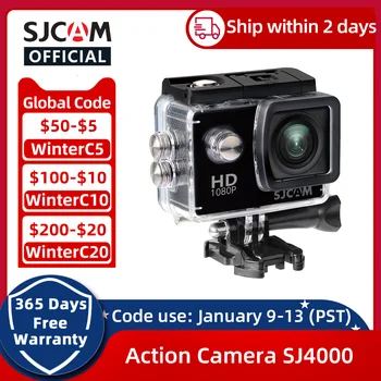 SJCAM SJ4000 Екшън Камера 1080P Full HD 2,0 инчов Екран 170 ° Широкоъгълен Гмуркане 30 Метра Водоустойчивост Спортни Камери