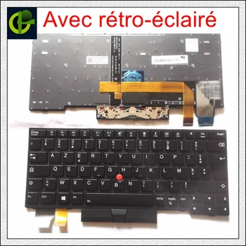 Френска клавиатура Azerty с подсветка за Lenovo Thinkpad X280 X390 X395 A285 20KF 20KE ThinkPad L13 X13 Yoga S2 5th FR BE 01YP211