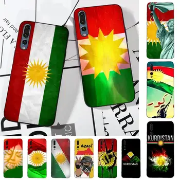 Калъф за мобилен телефон с флага на Кюрдистан за Huawei P30 40 20 10 8 9 lite pro plus Psmart2019