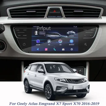Защитно Фолио От Закалено Стъкло За Geely Atlas Emgrand X7 Sport X70 2016-2019 GPS Навигация автомобилното радио Вътрешна Автоаксесоари