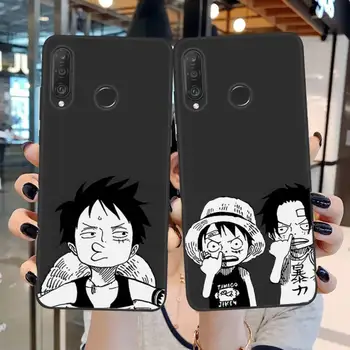 Аниме One Piece Luffy Zoro е израз на Калъф За мобилен Телефон Huawei P20 P30 P40 P50 Lite E P Капитан 50 40 30 20 Pro