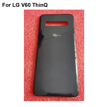 За LG V60 ThinQ Задния Капак на Отделението за батерията Задната Врата Корпус корпус на Задното Стъкло Резервни части За LG V 60 ThinQ