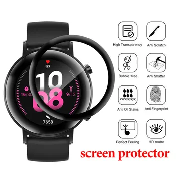 Защитно Стъкло за huawei watch gt2 42 мм и защитно фолио за екран на смарт часа hauwei gt 2 safety glas armor защитно фолио удебелява