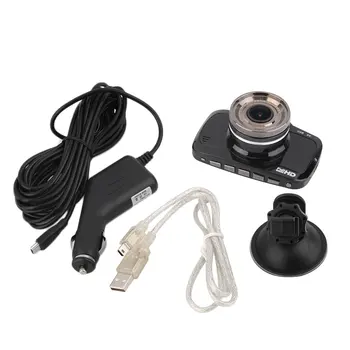 G-сензор за контрол с LCD ДИСПЛЕЙ на Арматурното табло на автомобила Камера Видеорекордер DVR Черен/сребрист Cam C5-650