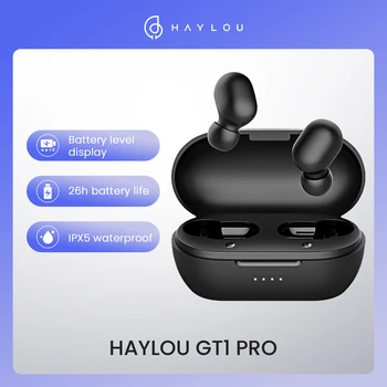 Слушалки Haylou GT1 Pro TWS Bluetooth 5,0 Безжични Слушалки HD Стерео Звукова Слушалки Водоустойчиви Слушалки За Геймъри С Микрофон
