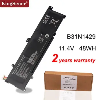KingSener B31N1429 Батерия за лаптоп ASUS A501L A501LX A501L A501LB5200 K501U K501UX K501UB K501UW K501LB K501LX K501L 48Wh