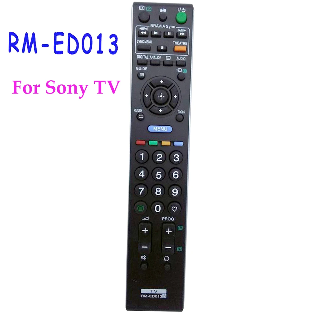 Нов Взаимозаменяеми Дистанционно Управление RM-ED013 За Sony Bravia TV дистанционно Управление RMED013 KDL-19L4000 KDL-26E4000 Fernbedienung